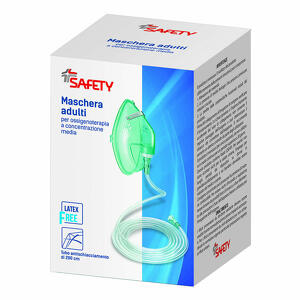 Safety - Maschera ossigenoterapia c/tub