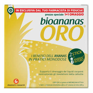 Chemist's research - Bioananas oro 30 stick monodose