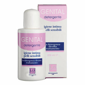 Genital   detergente    igiene intima       pelli sensibili - Genital detergente 200 ml