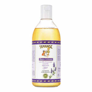 L'amande bagnoschiuma lavanda - L'amande marseille bagno schiuma 500 ml lavanda officinalis bio