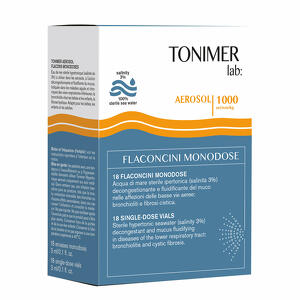 Tonimer - Lab aerosol 18 flaconcini 3 ml monodose