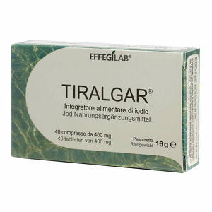 Effegilab - Tiralgar 40 compresse