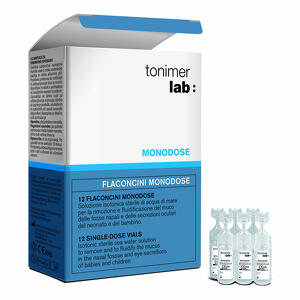 Tonimer - Lab monodose 12 flaconcini 5 ml