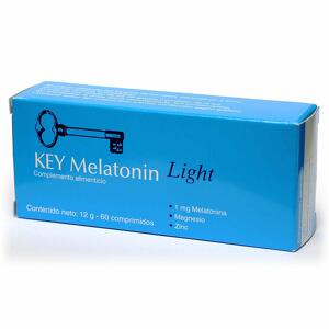 Key melatonin light - 60 compresse