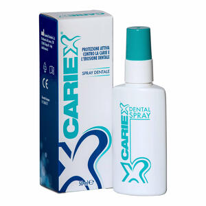 Cariex  protezione attiva      contro la carie        spray dentale - Spray dentale cariex 50 ml