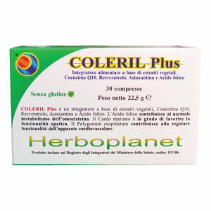 Herboplanet - Coleril plus 30 compresse