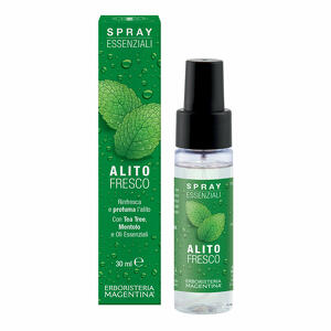 Erboristeria magentina - Spray essenziali alito fresco 30 ml