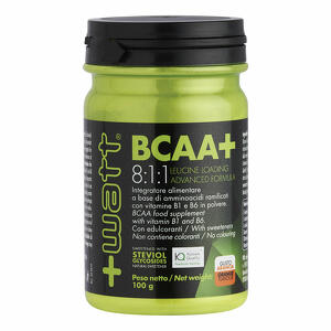 + watt - Bcaa+ 811 polvere arancia 100 g