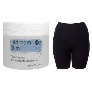 Fildream slim kit - Fildream slim trattamento rimodellante snellente kit s/m 1 crema 200 ml + 1 pantaloncino s/m