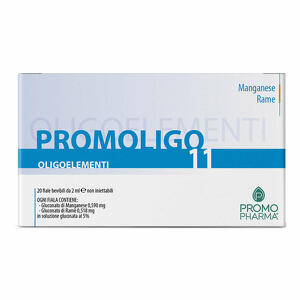 Promoligo - 11 manganese/rame 20 fiale 2 ml