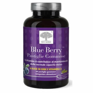 Blueberry - Blue berry 60 pastiglie gommose