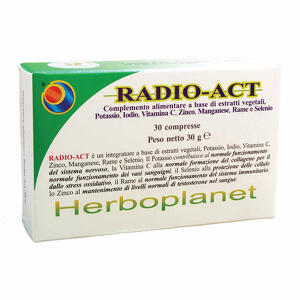 Herboplanet - Radio act 30 g 30 compresse