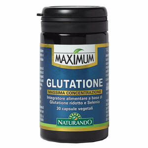 Naturando - Maximum glutatione 30 capsule