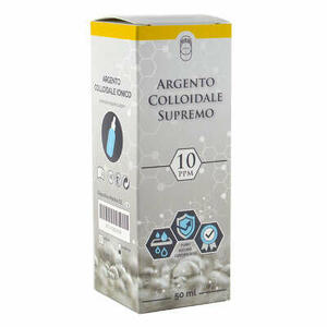 Punto salute e benessere di s. - Argento colloidale supremo 10ppm certificato con contagocce 50 ml