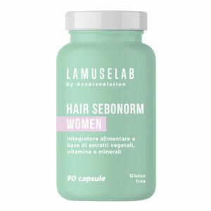 Lamuselab - Capelli pelle grassa donna 90 capsule