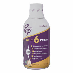 Ultra pep - Slim 6 zero ananas 500 ml biosline