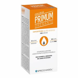 Primum - Drenante minidrink arancia 15 stick da 10 ml