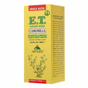 E.t.camomilla - Camomilla et 30 ml