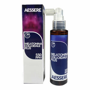 Aessere - Melatonina colloidale plus 550ppm spray 100 ml