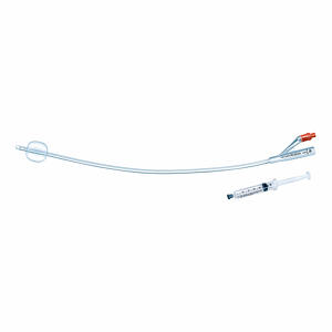 Teleflex medical - Catetere vescicale per adulti tipo foley brillant plus con palloncino in silicone senza scanalature ch 12 lunghezza 41 cm