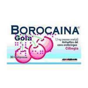 Borocaina - BOROCAINA GOLA*20PAST1,5MG CIL