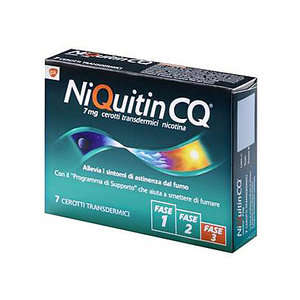 Niquitin - NIQUITIN*7CER TRANSD 7MG/24H
