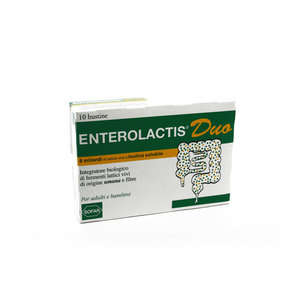 Enterolactis - Duo - Integratore Biologico - 10 bustine