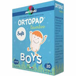 Master aid Cerotto oculare per ortottica ortopad soft boys regular 20 pezzi