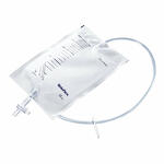 Teleflex medical Sacca di drenaggio gamba per incontinenza standard in pvc con tubo di raccordo diritto 10cm rubinetto di scarico e valvoalvola antireflusso capienza 750ml 10 pezzi