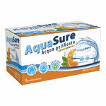 Aquasure Acqua gelificata arancia edulcorata multipack 4 pezzi da 125 g